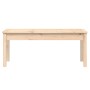 Massivholz-Gartenbank Kiefer 109x44x45 cm von vidaXL, Gartenbänke - Ref: Foro24-824004, Preis: 59,67 €, Rabatt: %