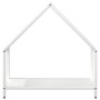 Leñero blanco 60x25x60 cm Acero laminado en frío by , Firewood bags and holders - Ref: Foro24-864304, Price: 37,26 €, Discoun...