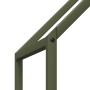 Leñero verde oliva 60x25x60 cm Acero laminado en frío by , Firewood bags and holders - Ref: Foro24-864306, Price: 37,26 €, Di...
