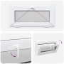Ventana de sótano "RISOR" 80x40 cm oscilobatiente 2 cristales by , Windows - Ref: Foro24-4108421, Price: 128,32 €, Discount: %