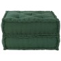 Puff modular de tela verde 70x70x36 cm von , Kissen für Stühle und Sofas - Ref: Foro24-4019035, Preis: 125,73 €, Rabatt: %