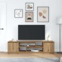 Mueble de TV Artisan Roble 188,5x41x50 cm Madera de ingeniería von , TV-Möbel - Ref: Foro24-3328425, Preis: 138,35 €, Rabatt: %