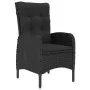 Garden dining set 9 pieces PE rattan and black glass by vidaXL, Garden sets - Ref: Foro24-3058532, Price: 1,00 €, Discount: %