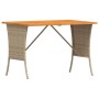 Juego de sofás de jardín con cojines beige 3 pzas ratán PE by , Garden sets - Ref: Foro24-3365344, Price: 383,01 €, Discount: %