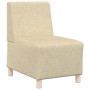 Sillón Sofá Tela Crema 55 cm by , Sofas - Ref: Foro24-4108475, Price: 121,97 €, Discount: %