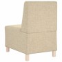 Sillón Sofá Tela Crema 55 cm by , Sofas - Ref: Foro24-4108475, Price: 121,97 €, Discount: %