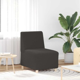 Sillón de sofá gris oscuro 55 cm tejido imitación lana rizada by , Sofas - Ref: Foro24-4108505, Price: 126,84 €, Discount: %