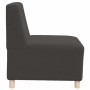 Sillón de sofá gris oscuro 55 cm tejido imitación lana rizada by , Sofas - Ref: Foro24-4108505, Price: 126,84 €, Discount: %