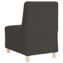 Sillón de sofá gris oscuro 55 cm tejido imitación lana rizada by , Sofas - Ref: Foro24-4108505, Price: 126,84 €, Discount: %
