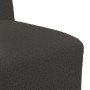Sillón de sofá gris oscuro 55 cm tejido imitación lana rizada by , Sofas - Ref: Foro24-4108505, Price: 126,84 €, Discount: %