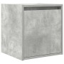 Mesilla de noche de pared gris hormigón 38x34x40 cm von , Nachttische - Ref: Foro24-861235, Preis: 36,14 €, Rabatt: %