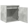 Mesilla de noche de pared gris hormigón 38x34x40 cm von , Nachttische - Ref: Foro24-861235, Preis: 36,14 €, Rabatt: %