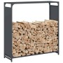 Leñero antracita 90x28x90 cm Acero laminado en frío von , Brennholztaschen und -halter - Ref: Foro24-864217, Preis: 65,30 €, ...