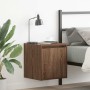 Mesillas de noche de pared 2 uds roble marrón 38x34x40 cm von , Nachttische - Ref: Foro24-861242, Preis: 66,25 €, Rabatt: %