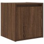 Mesillas de noche de pared 2 uds roble marrón 38x34x40 cm von , Nachttische - Ref: Foro24-861242, Preis: 66,25 €, Rabatt: %