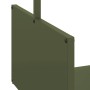 Leñero verde oliva 40x40x40 cm Acero laminado en frío von , Brennholztaschen und -halter - Ref: Foro24-864274, Preis: 41,19 €...