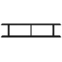 Estantes de pared 2 uds roble negro 90x18x20 cm by , Shelves and shelves - Ref: Foro24-862061, Price: 42,92 €, Discount: %