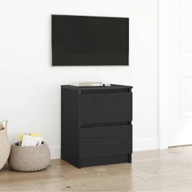 Mueble de TV de madera de ingeniería negro 40x35x54 cm von , TV-Möbel - Ref: Foro24-861770, Preis: 54,93 €, Rabatt: %
