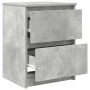 Mueble de TV de madera de ingeniería gris hormigón 40x35x54 cm de , Muebles TV - Ref: Foro24-861772, Precio: 50,08 €