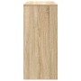 Aparador con cajones y puertas roble Sonoma 70,5x34x74,5 cm de , Aparadores - Ref: Foro24-861843, Precio: 97,57 €, Descuento: %