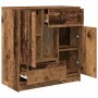 Aparador con cajones y puertas madera vieja 70,5x34x74,5 cm de , Aparadores - Ref: Foro24-861848, Precio: 96,62 €, Descuento: %