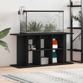 Soporte para acuario de madera de roble negro 120x40x60 cm von , Aquarium unterstützt - Ref: Foro24-862151, Preis: 90,18 €, R...