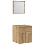 Juego de muebles baño 2 piezas madera ingeniería roble artisan von , Badezimmermöbel - Ref: Foro24-862037, Preis: 57,84 €, Ra...