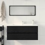 Mueble para lavabo roble negro 100x38,5x45 cm madera ingeniería von , Badezimmermöbel - Ref: Foro24-862545, Preis: 68,33 €, R...