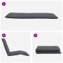 Tumbona plegable antracita 175x54x8,5 cm tejido oxford de , Tumbonas - Ref: Foro24-4019746, Precio: 88,75 €, Descuento: %