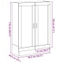 Librería de roble negro 82,5x30,5x115 cm Madera de ingeniería von , Bücherregale und Regale - Ref: Foro24-862021, Preis: 111,...