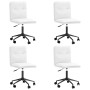 Sillas de comedor 4 unidades cuero sintético blanco by , dining chairs - Ref: Foro24-3315695, Price: 234,58 €, Discount: %