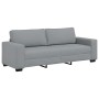 Sofá de 3 plazas de tela gris claro 180 cm de , Sofás - Ref: Foro24-4105176, Precio: 244,72 €, Descuento: %