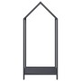 Leñero antracita 40x25x90 cm Acero laminado en frío by , Firewood bags and holders - Ref: Foro24-864297, Price: 41,85 €, Disc...