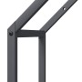 Leñero antracita 40x25x90 cm Acero laminado en frío by , Firewood bags and holders - Ref: Foro24-864297, Price: 41,85 €, Disc...