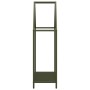 Leñero verde oliva 60x25x90 cm Acero laminado en frío von , Brennholztaschen und -halter - Ref: Foro24-864310, Preis: 40,29 €...