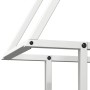 Leñero blanco 50x25x60 cm Acero laminado en frío by , Firewood bags and holders - Ref: Foro24-864312, Price: 30,49 €, Discoun...