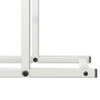 Leñero blanco 50x25x60 cm Acero laminado en frío by , Firewood bags and holders - Ref: Foro24-864312, Price: 30,49 €, Discoun...