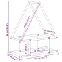 Leñero blanco 50x25x60 cm Acero laminado en frío by , Firewood bags and holders - Ref: Foro24-864312, Price: 30,49 €, Discoun...