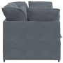 Sofá modular con cojines terciopelo gris oscuro von , Sofas - Ref: Foro24-3321250, Preis: 390,75 €, Rabatt: %