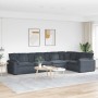 Sofá modular con cojines terciopelo gris oscuro by , Sofas - Ref: Foro24-3321329, Price: 957,09 €, Discount: %