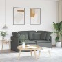Sofá modular con cojines de tela gris oscuro by , Sofas - Ref: Foro24-3321238, Price: 375,71 €, Discount: %