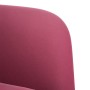 Sillón con reposabrazos Terciopelo Rojo Vino 54 cm von , Sessel - Ref: Foro24-4100582, Preis: 110,44 €, Rabatt: %