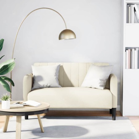 Sofá Loveseat terciopelo crema 109 cm von , Sofas - Ref: Foro24-4100594, Preis: 169,23 €, Rabatt: %
