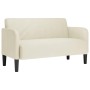 Sofá Loveseat terciopelo crema 109 cm von , Sofas - Ref: Foro24-4100594, Preis: 169,23 €, Rabatt: %