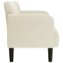Sofá Loveseat terciopelo crema 109 cm von , Sofas - Ref: Foro24-4100594, Preis: 169,23 €, Rabatt: %