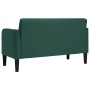 Sofá Loveseat verde oscuro 109 cm terciopelo by , Sofas - Ref: Foro24-4100589, Price: 188,26 €, Discount: %