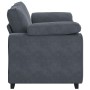 Sofá Loveseat gris oscuro 120 cm terciopelo von , Sofas - Ref: Foro24-4105258, Preis: 244,50 €, Rabatt: %