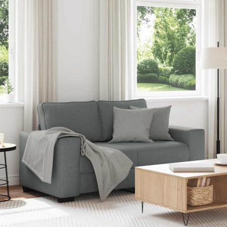 Sofá de 2 plazas de tela gris oscuro 120 cm by , Sofas - Ref: Foro24-4105157, Price: 213,26 €, Discount: %