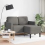 Sofá de 2 plazas con chaise longue en forma L gris claro 125 cm von , Sofas - Ref: Foro24-4107076, Preis: 313,87 €, Rabatt: %