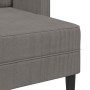 Sofá de 2 plazas con chaise longue en forma L gris claro 125 cm von , Sofas - Ref: Foro24-4107076, Preis: 313,87 €, Rabatt: %